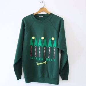 Vintage Jackson Hole Wyoming Sweatshirt XL